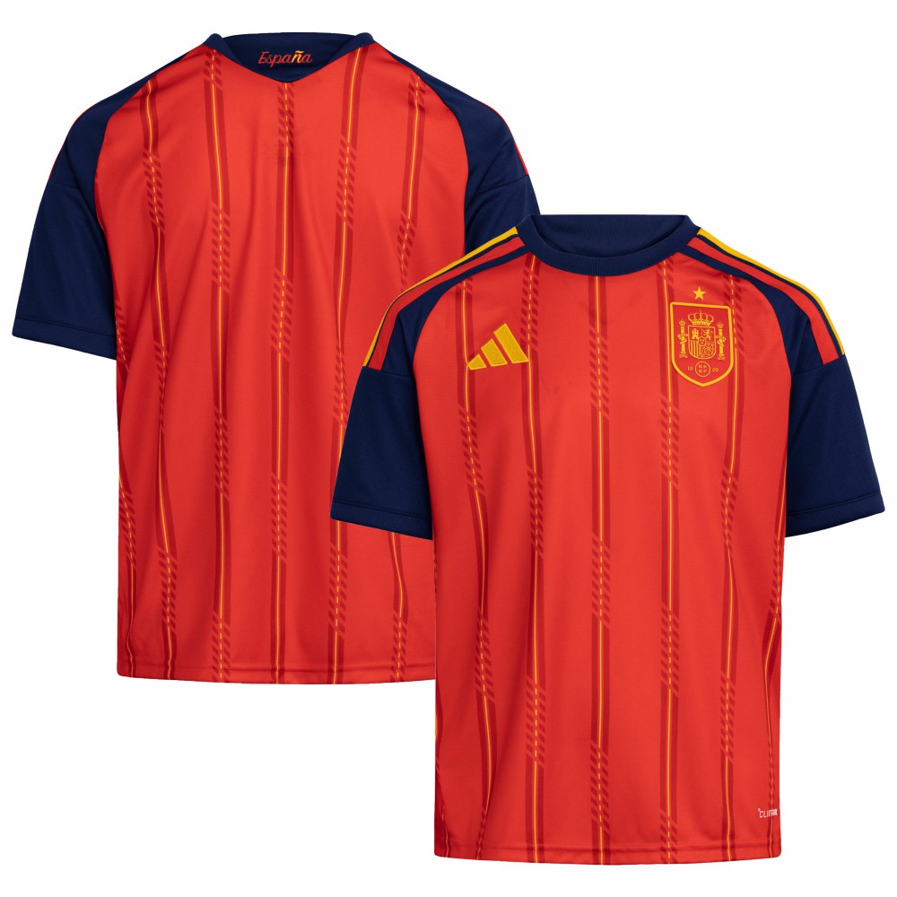 Spain National Team Youth FIFA x World Cup 2026 Home Replica Jersey - Red cheap
