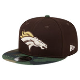 Denver Broncos Adult Burnt Wood Camo 9FIFTY Snapback Hat - Dark Brown outlet