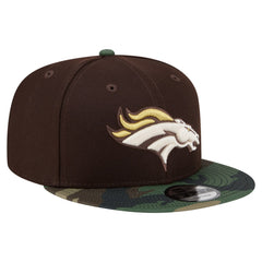 Denver Broncos Adult Burnt Wood Camo 9FIFTY Snapback Hat - Dark Brown outlet
