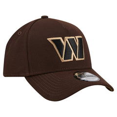 Washington Commanders New Era Burnt Wood A-Frame 9FORTY Adjustable Hat - Dark Brown for sale
