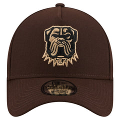 Cleveland Browns New Era Burnt Wood A-Frame 9FORTY Adjustable Hat - Dark Brown outlet