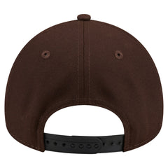 Cleveland Browns New Era Burnt Wood A-Frame 9FORTY Adjustable Hat - Dark Brown outlet