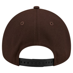Green Bay Packers New Era Burnt Wood A-Frame 9FORTY Adjustable Hat - Dark Brown discount