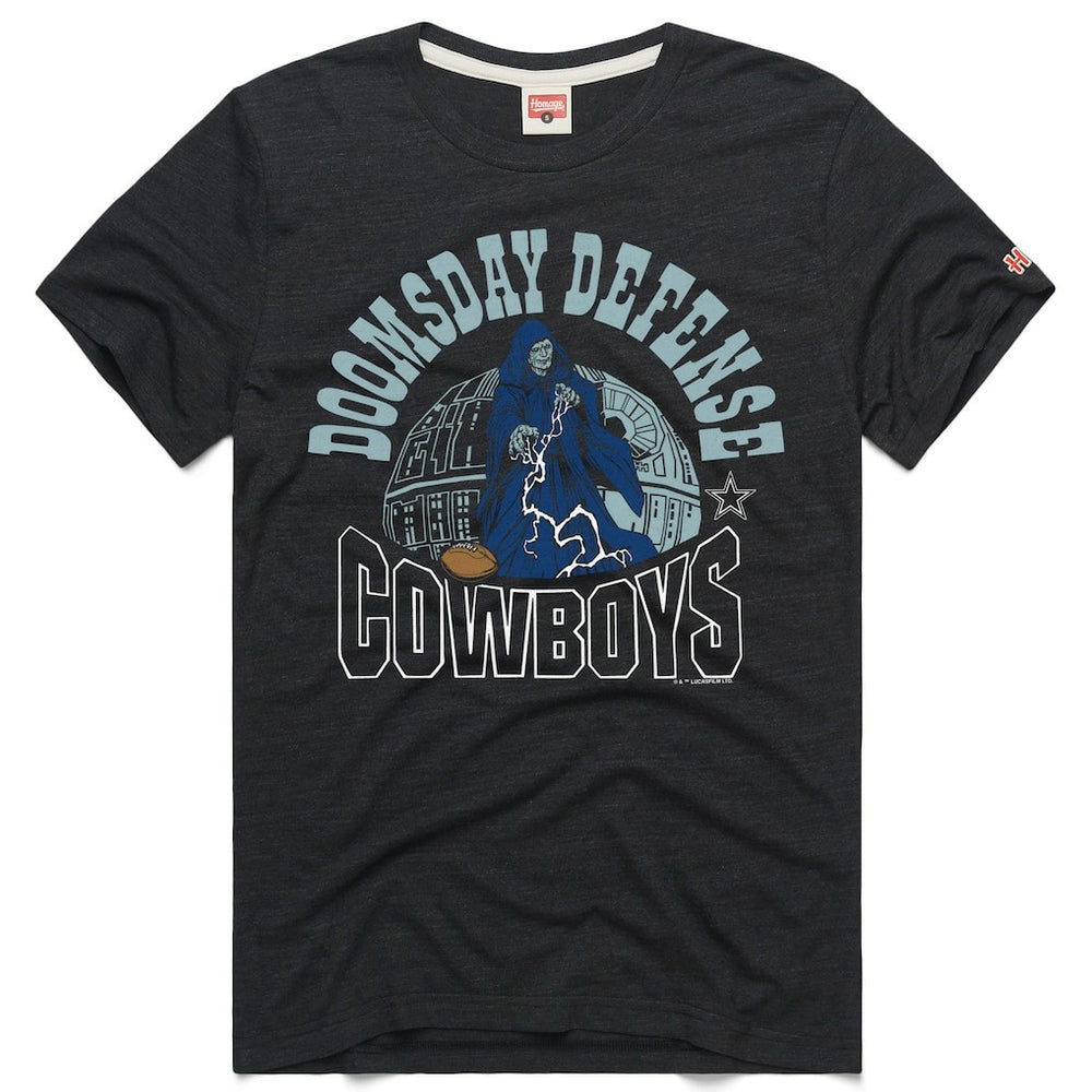 Dallas Cowboys Homage Unisex Star Wars x NFL Tri-Blend T-Shirt - Charcoal cheap