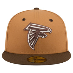 Atlanta Falcons New Era Two-Tone Walnut 59FIFTY Fitted Hat - Light Brown/Dark Brown cheap