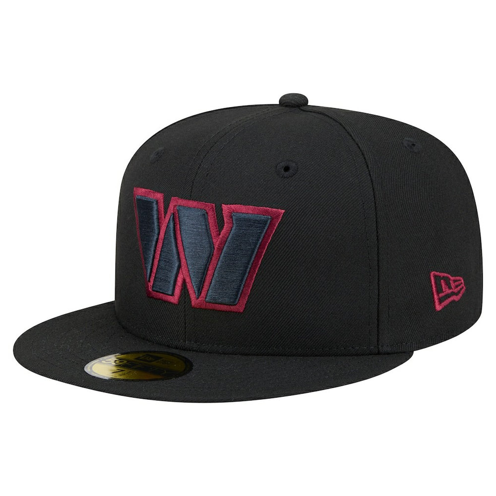 Washington Commanders New Era Color Pop 59FIFTY Fitted Hat - Black discount
