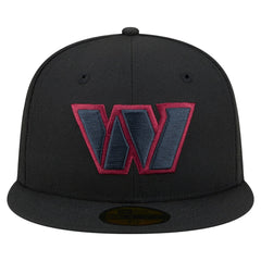 Washington Commanders New Era Color Pop 59FIFTY Fitted Hat - Black discount