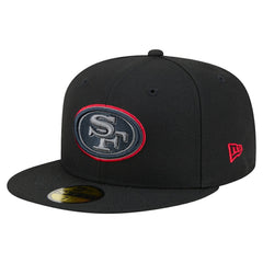San Francisco 49ers New Era Color Pop 59FIFTY Fitted Hat - Black sale