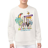 Minnesota Vikings Margaritaville Gameday Party Fleece Sweatshirt - Cream on sale