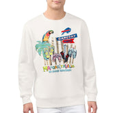 Buffalo Bills Margaritaville Gameday Party Fleece Sweatshirt - Cream outlet