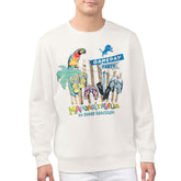 Detroit Lions Margaritaville Gameday Party Fleece Sweatshirt - Cream sale
