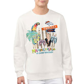 Denver Broncos Margaritaville Gameday Party Fleece Sweatshirt - Cream discount