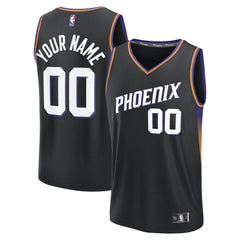 Phoenix Suns Fastbreak Custom Jersey - Statement Edition - Black on sale