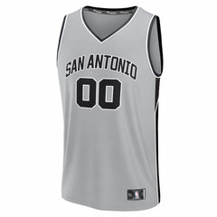San Antonio Spurs Youth Fastbreak Custom Jersey - Statement Edition - Silver outlet