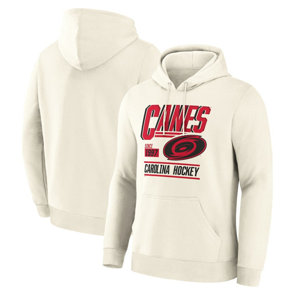 Carolina Hurricanes Fanatics Legacy Hoodie - Cream Hoodies