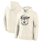 Seattle Kraken Fanatics Legacy Hoodie - Cream Hoodies