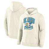St. Louis Blues Fanatics Legacy Hoodie - Cream Hoodies