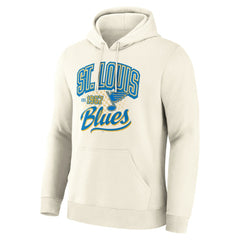 St. Louis Blues Fanatics Legacy Hoodie - Cream Hoodies