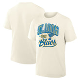 St. Louis Blues Fanatics Male Legacy T-Shirt - Cream T-shirts