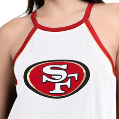 San Francisco 49ers G-III 4Her by Carl Banks Women's Redemption Win Slub Tank Top - White cheap