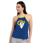 Los Angeles Rams G-III 4Her by Carl Banks Women's Redemption Win Slub Tank Top - Royal sale