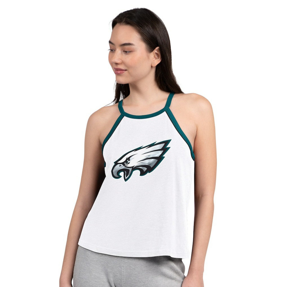 Philadelphia Eagles G-III 4Her by Carl Banks Women's Redemption Win Slub Tank Top - White for sale