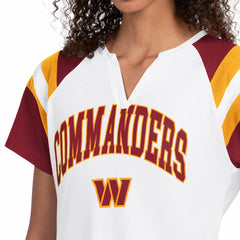 Washington Commanders Starter Women's Game On Notch Neck T-Shirt - White for sale