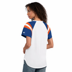 Denver Broncos Starter Women's Game On Notch Neck T-Shirt - White for sale