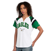Philadelphia Eagles Starter Women's Game On Notch Neck T-Shirt - White on sale