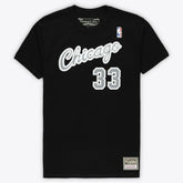 Scottie Pippen Chicago Bulls Unisex Hardwood Classics Reload 3.0 T-Shirt sale - Black online