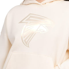 Atlanta Falcons Starter Women's Pastel Relaxed Travel Hoodie - Cream discount