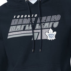 Toronto Maple Leafs Starter Logo Push Fleece Hoodie - Blue Hoodies