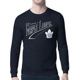 Toronto Maple Leafs Starter Modern Tailsweep Long Sleeve T-Shirt - Blue T-shirts