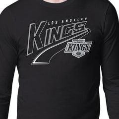 Los Angeles Kings Starter Modern Tailsweep Long Sleeve T-Shirt - Black T-shirts