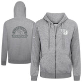 Cleveland Guardians Levelwear Podium Banner Arch Full-Zip Hoodie Heather Gray