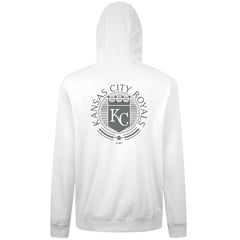 Kansas City Royals Levelwear Podium Valiant Hoodie White