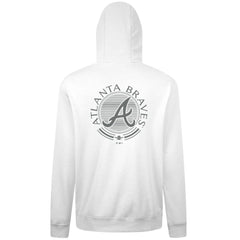 Atlanta Braves Levelwear Podium Valiant Hoodie White