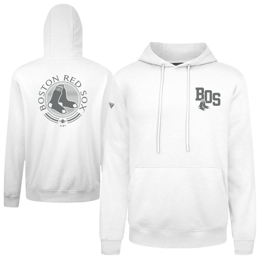 Boston Red Sox Levelwear Podium Grain Hoodie White