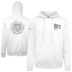 Detroit Tigers Levelwear Podium Grain Hoodie White