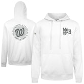 Washington Nationals Levelwear Podium Grain Hoodie White
