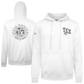 Texas Rangers Levelwear Podium Grain Hoodie White