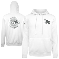 Toronto Blue Jays Levelwear Podium Grain Hoodie White