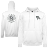 Miami Marlins Levelwear Podium Grain Hoodie White