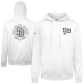 San Diego Padres Levelwear Podium Grain Hoodie White