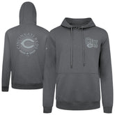 Cincinnati Reds Levelwear Podium Grain Hoodie Gray