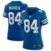 Tyler Warren Indianapolis Colts Women's Alternate Game Jersey - Royal cheap
