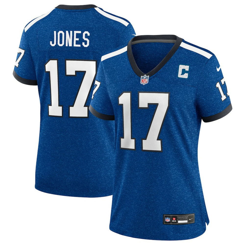 Daniel Jones Indianapolis Colts Women's Alternate 2 Indiana Nights Game Jersey - Heather Royal outlet