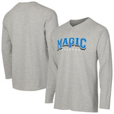 Orlando Magic Concepts Sport Hawthorn Thermal Knit Long Sleeve Henley T-Shirt - Gray discount