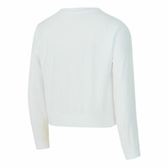 Minnesota Timberwolves Concepts Sport Women's Laney Chenille Cropped Long Sleeve T-Shirt - White outlet