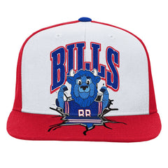Buffalo Bills Youth Team Mascot Snapback Hat - White for sale